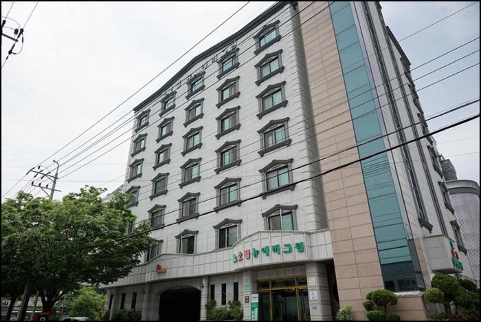 Hotel New Evergreen Mokpo Bagian luar foto